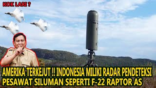 Mengerikan !! Radar Indonesia ini Mampu Hancurkan Siluman Amerika F-22 Raptor