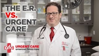 The Difference Between Emergency Room and Urgent Care | AFC Urgent Care - Fairfield, CT