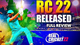 🔥 Real Cricket 22 Released , Rc22 Full Review , Rc 22 Hidden And New  Feature !!