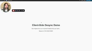 Client-Side Desync Demo