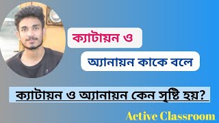 ক্যাটায়ন কাকে বলে | অ্যানায়ন কাকে বলে |ক্যাটায়ন ও অ্যানায়ন কিভাবে তৈরি হয় |Cation and Anion