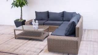 Loungeset Modena - Tuinmeubelen voor uw tuin en terras - loungeset.com