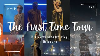 kid laroi concert vlog ⎸ the first time tour  🎤🔥🇦🇺 ⎸ hip-hop/rap/pop performance ft. one four ✨🫶🏻