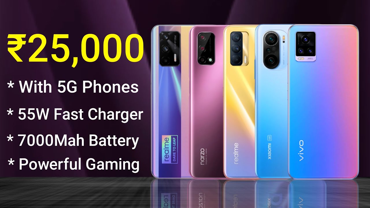 Best Phone Under 25000 | With 5G Phone, 8GB+128GB, 108MP Camera, | Best ...