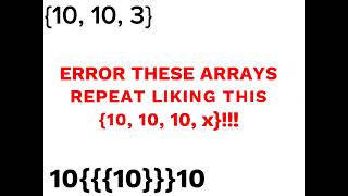 BEAF BAN Notation / Increasing to Nested Arrays
