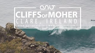 Surfing Aileens at The Cliffs of Moher, Ireland