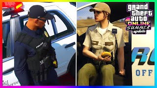 NEW POLICE COLLECTIBLE, How To Unlock, COP Outfit, Cops N Crooks, GTA 5 DLC 2024 (GTA Online Update)