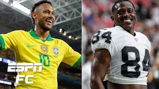 Is Neymar or Antonio Brown the more dramatic football player? | Extra Time
