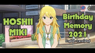 [Idolmaster Million Live! Theater Days] Hoshii Miki - Birthday Memory 2021 [English Subs]