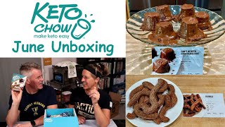 Keto Chow Unboxing plus Two Recipes (Churros and Chocolate Cake) - June 2023