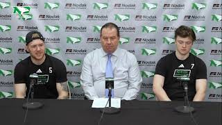 UND Hockey | Manitoba Postgame | 1.4.25