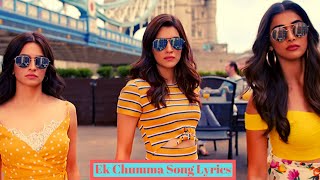 Ek chumma Audio With Lyrics