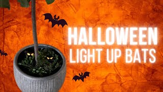 Easy Halloween Crafts: Light Up Spooky Eyes
