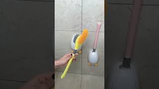 Toilet Cleaning Brush With Holder | Best Useful Toilet Brush #shorts