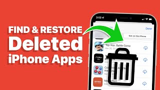 How to find and restore deleted apps on your iPhone