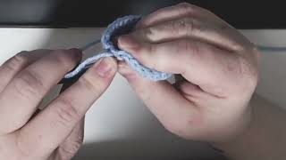 Crochet invisible decrease left and right handed tutorial