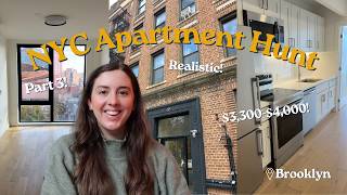 NYC APARTMENT HUNTING part 3 | BROOKLYN with prices (under $4k)