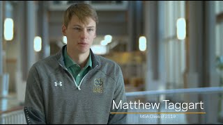 Matthew Taggart, MSA '19: One Year To Accelerate My Career