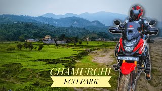 BIKE RIDE TO CHAMURCHI ECO PARK || DRONE SHOT