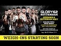 GLORY 62 Rotterdam: Weigh-ins