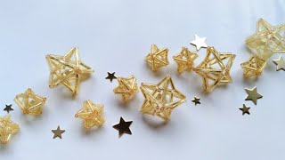 スパンコールの花 作り方