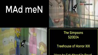 REFERENCE: Mad Men (intro) - The Simpsons S20E04