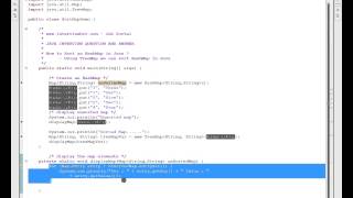 HOW TO SORT AN HASHMAP IN JAVA DEMO