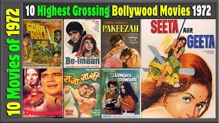 Top 10 Bollywood Movies of 1972 | Hit or Flop | Box Office Collection | Top Indian films | 1970-1975
