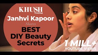 Janhvi Kapoor Shares Her Best DIY Skincare Secrets | Tutorial | Beauty Secrets