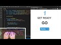 ASMR Programming - Animated Countdown using HTML CSS and JavaScript - No Talking