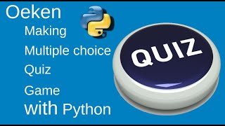 Making multiple choice Quiz game with python