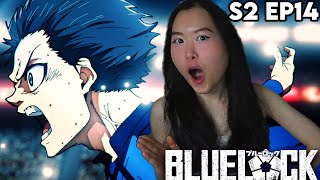 GOALLLLLL!!!!!!!!!🔥🔥🔥 Blue Lock Season 2 Episode 14 Reaction