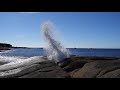 bicheno blowhole tasmania