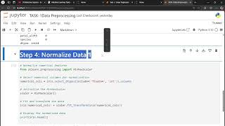 TechnoHacks EduTech | Task 1 - Data Preprocessing | Machine Learning Internship |