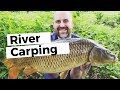 River carp fishing at throop fishery