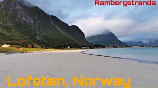 Rambergstranda  -  Scenic Beach in Lofoten, Norway - Dji Mavic Mini