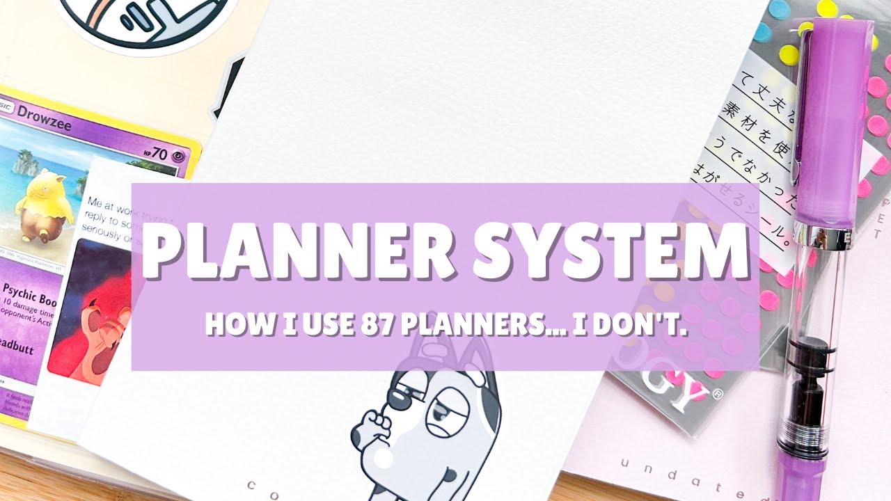 Planner System Update 32 487 Youtube