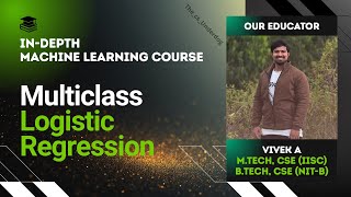Multiclass Logistic Regression | Machine Learning Lecture 64 | The cs Underdog