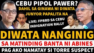 DIWATA NANGINIG SA MATINDING BANTA NI ABINES PANOORIN! LIVE: CEBU INDIGNATION RALLY PIPOL PAWER NA?