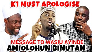 OTI SELE O, AMIOLOHUN TI FARIGA BAYI O, WASIU AYINDE MUST APOLOGISE TO ALL ALFAS