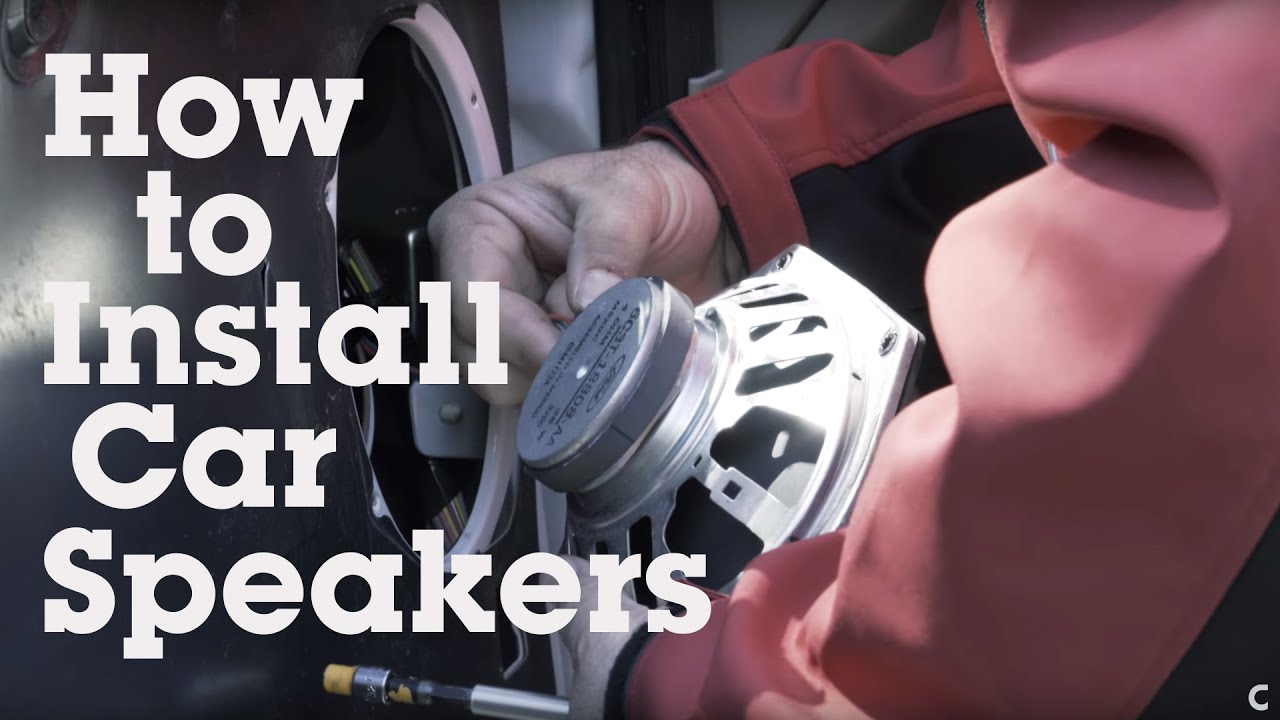 How To Install Coaxial Car Speakers | Crutchfield - YouTube