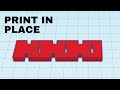 How to Design a 3D printable print-in-place chain in Tinkercad