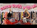 come thrift with me on a girls trip! (SO MUCH CUTE STUFF)