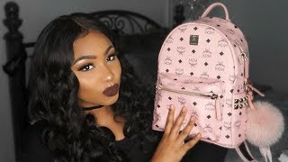 What's In My MCM Backpack + Shop My Poshmark Closet | Kathryn Bedell