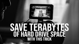 Save TERABYTES of Hard Drive Space with this Trick | Video Archiving