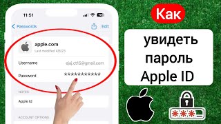 Как посмотреть свой пароль Apple ID на iPhone | Как увидеть пароль Apple ID