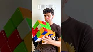 Speedcuber vs GIANT Rubik’s Cube