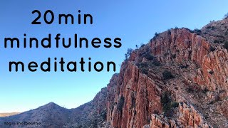 20 minute mindfulness meditation | presence | deepening attention