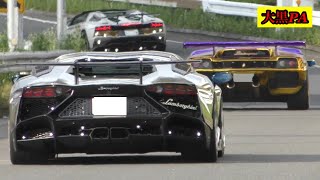 2022.5.22.日曜日の大黒PAに集まるスーパーカーを撮影！Super Performance Cars ！Supercar Acceleration Sound！