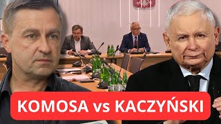 IMMUNITET Kaczyńskiego. Komosa oskarża go o pobicie